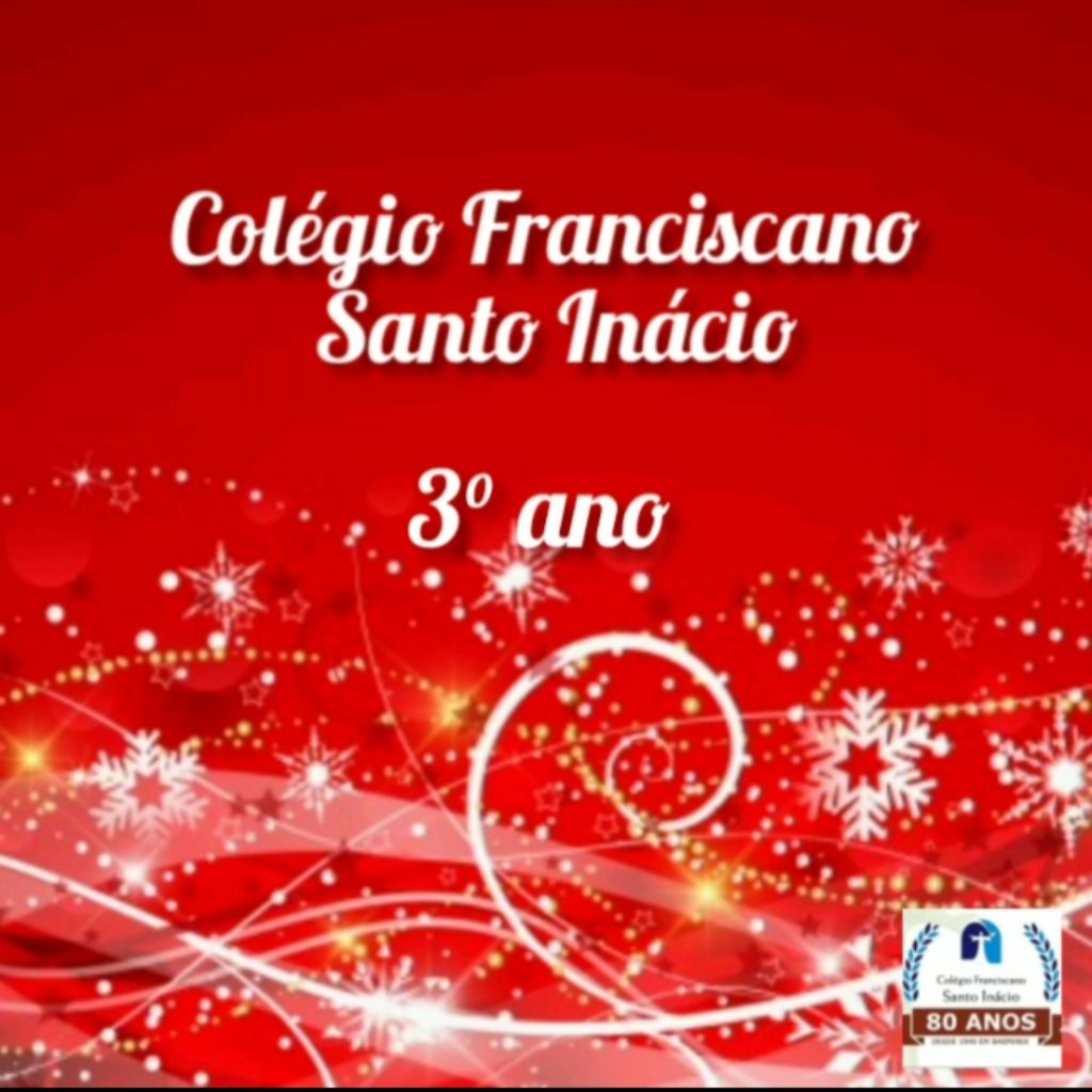 Especial de Natal com o 3° Ano!