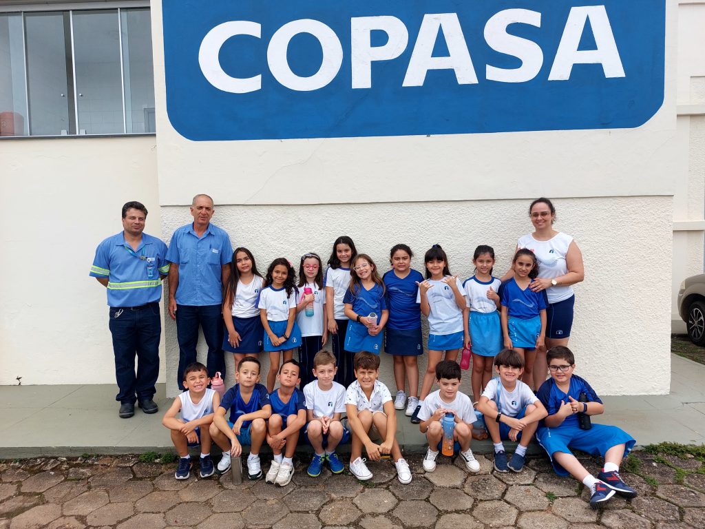 Copasa recebe os alunos do 2º ano